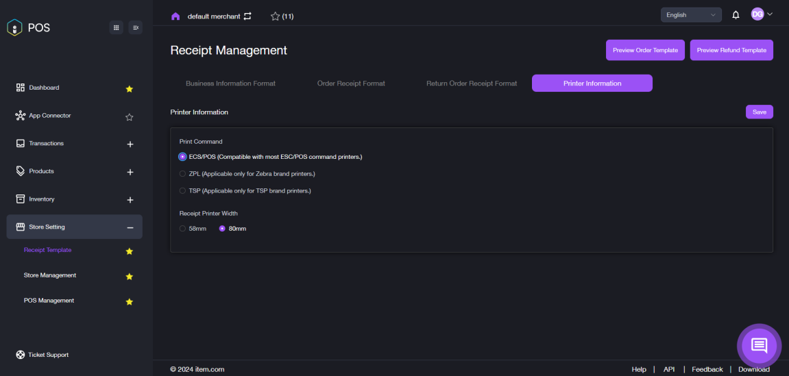migration:pos/Printer-Information-Settings.png